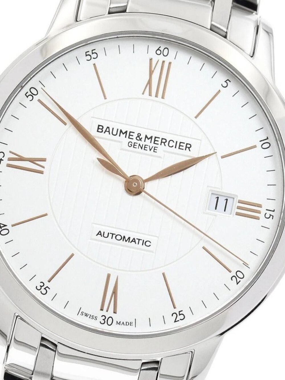 Baume & Mercier Classima M0A10374 Date Silver Dial Automatic Men's Watch_943004